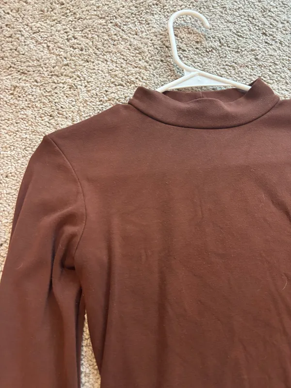 Lulus Brown Long Sleeve M - Image 2