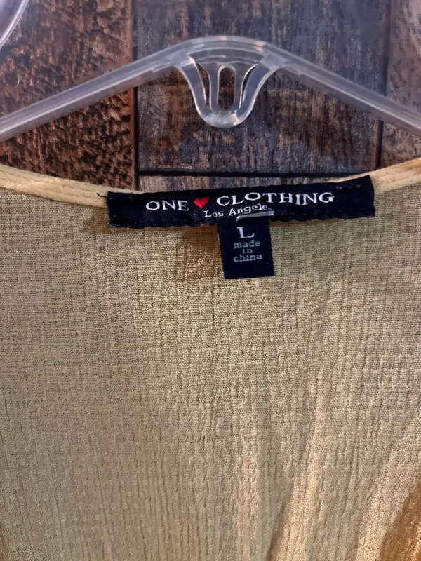 One Clothing women's mini yellow sundress. Size large - Image 5