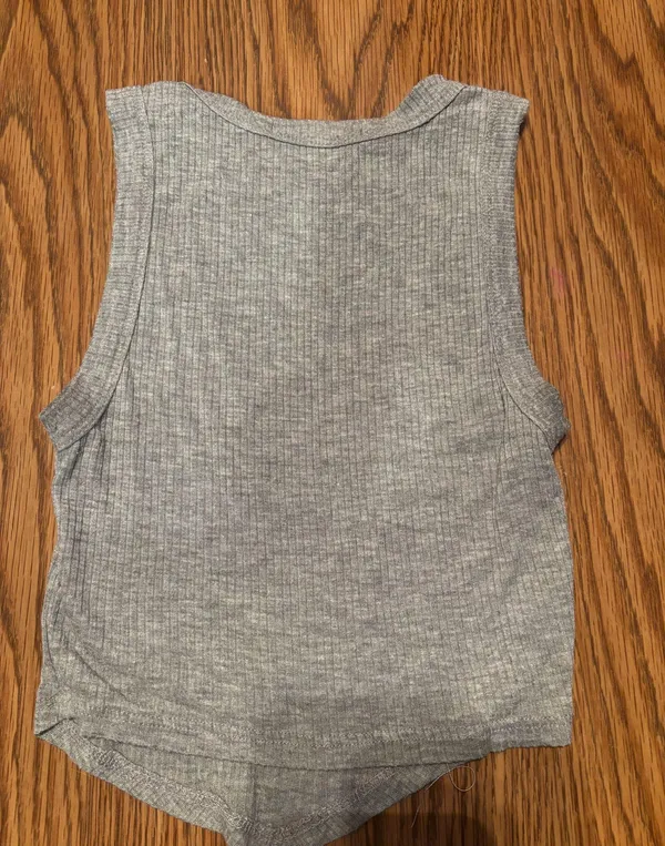 Antistar Grey Cropped Tank - Image 3
