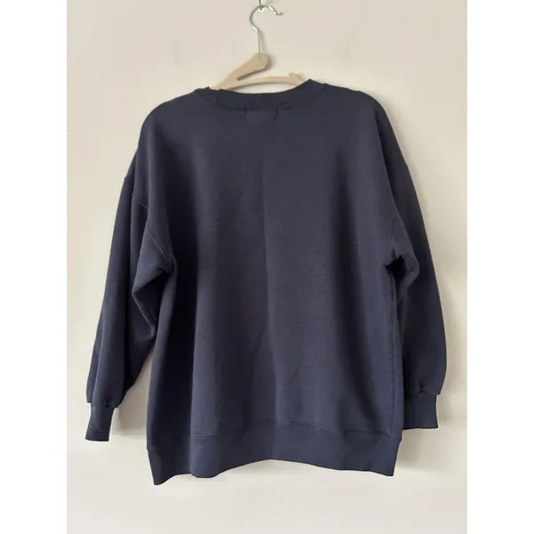 Vintage 90s Limited Jeans Worldwide Crewneck Sweatshirt Size Small - Image 2