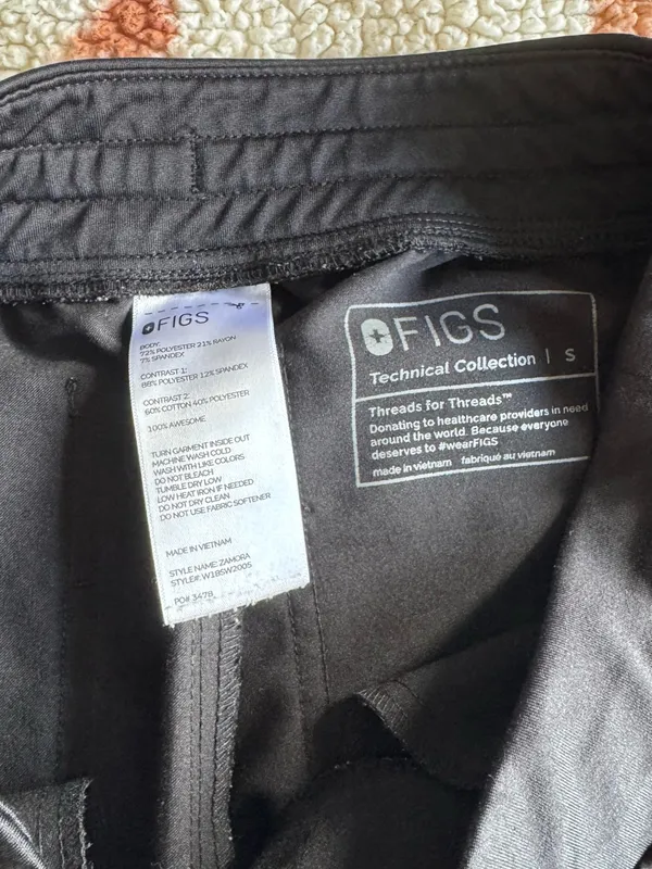 Figs Technical Collection Scrub Set - Small - Image 6