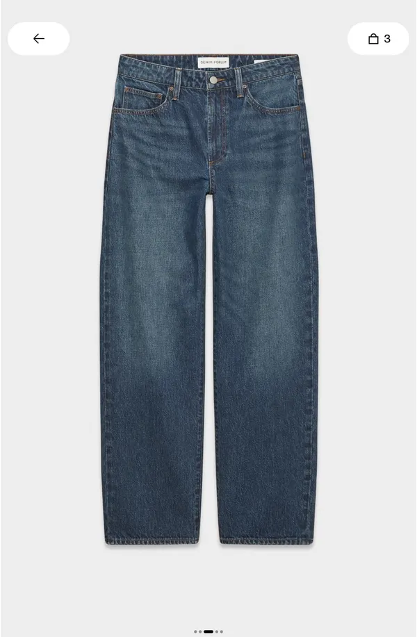 Denim Forum Marlo Aritzia High-Rise (Curve Fit) - Image 4
