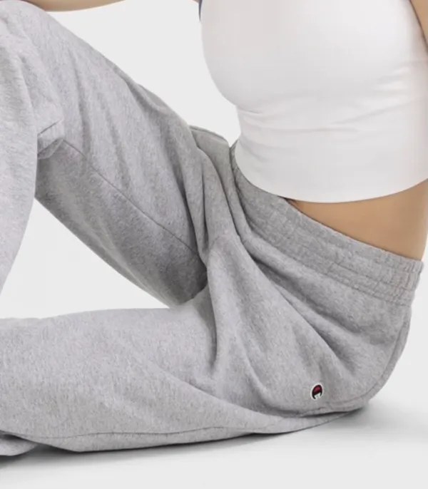 Champion Light Gray Fleece Jogger Sweatpants - Image 2