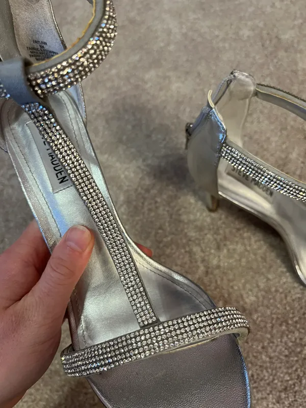 Steve Madden Sparkly Prom Homecoming Heels - Image 6