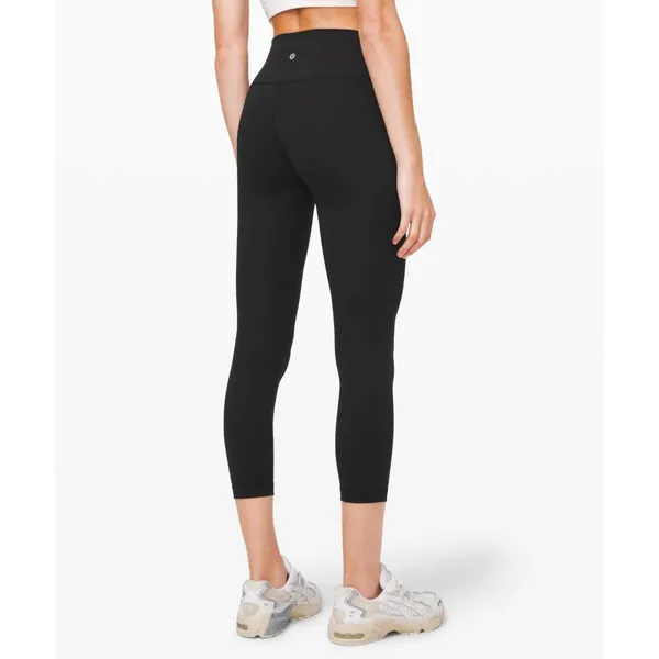 Lululemon Wunder Train Black High-Rise Crop 23" Tights/Leggings Size 8 NWT - Image 2