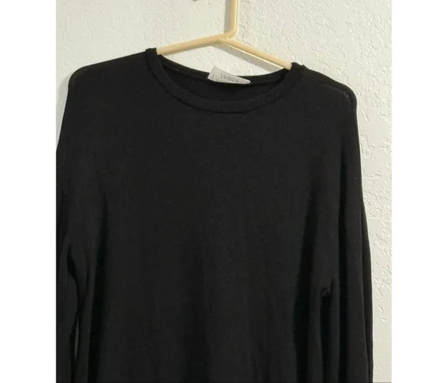 Reformation Jeans Black long Sleeve T-Shirt Women’s Sz S Tencel - Image 2