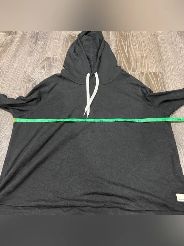 Vuori Black Heather Halo Essential Hoodie - Image 11