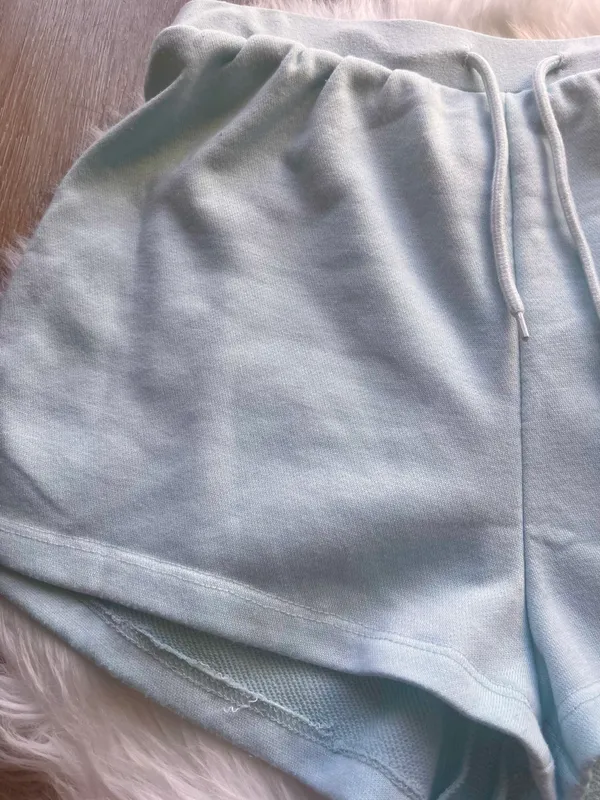 Princess Polly Sophie Baby Blue Lounge Shorts - Image 5