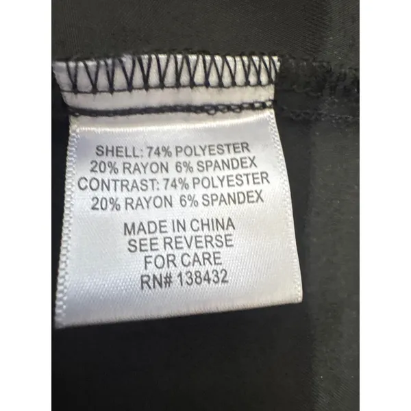 ModCloth Womens Black White Piping Mini‎ Skirt Size 10 Retro A-Line Stretch NEW - Image 4