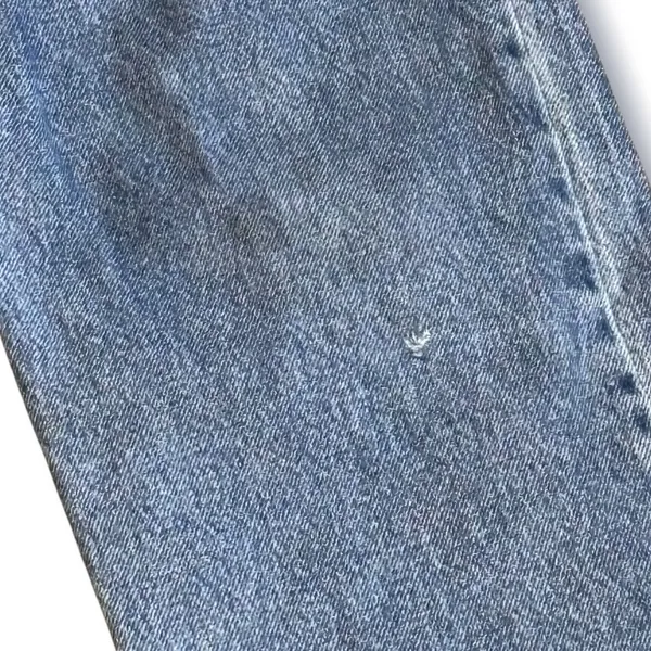 Levi Strauss Signature Loose Fit Jeans 26 Inch Waist Medium Wash Wide Leg Y2K - Image 2