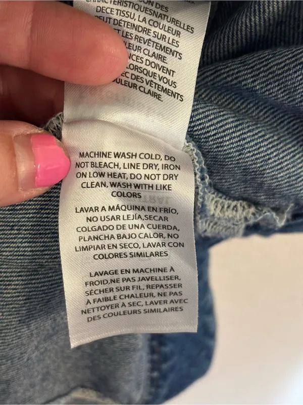 REFORMATION Elma Denim Mini Dress - Image 7