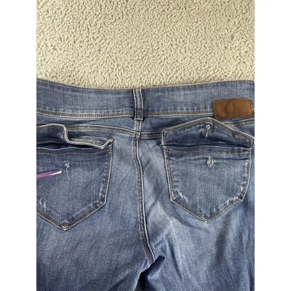 Mavi Jeans Women 29 Mid Rise Bootcut Western Festival Casual‎ Classic Dark Wash - Image 8