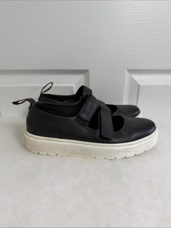 Dr. Martens Mary Jane Leather Mae Platform Sneakers Women's Large 8 - Image 2