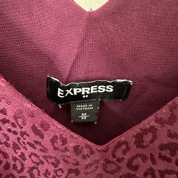 Express Cheetah Print Tank Top - Image 4