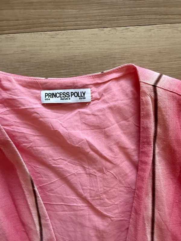 Princess Polly Pink Gentle Vest Top - Image 3