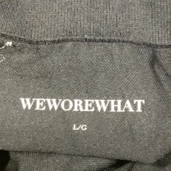 WeWoreWhat Women's Black High Waist Athletic Biker Bike Running Shorts Size L - Image 4