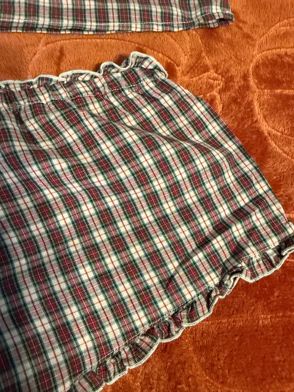 Brandy Melville Plaid Poppy Pajama Set - Image 5
