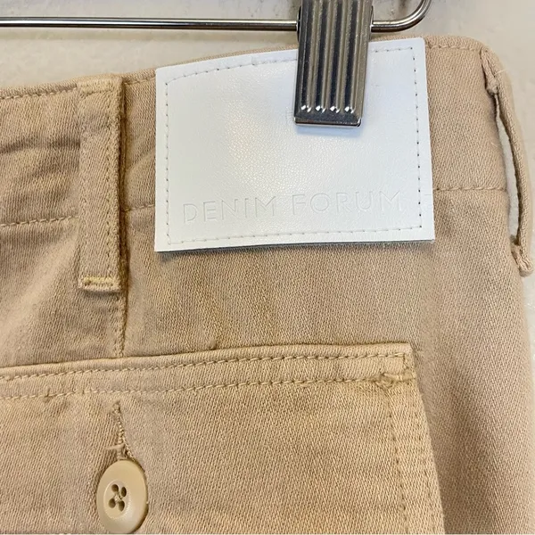 Aritzia DENIM FORUM The '90s Utility Hi-Rise‎ Loose Jean Humus Beige Size 29 - Image 10