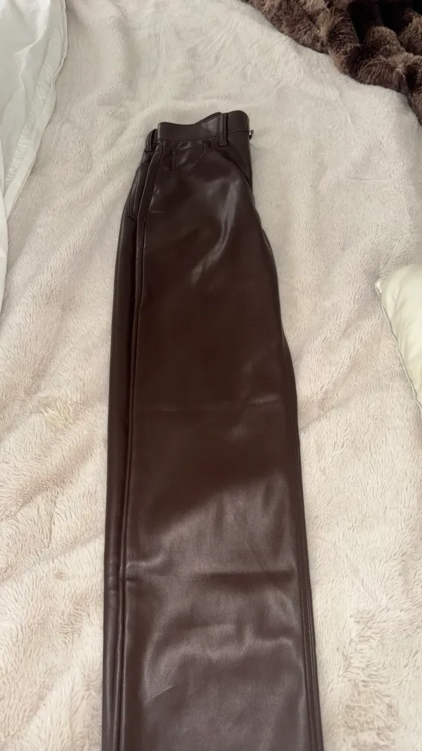Abercrombie Leather Pants - Image 5