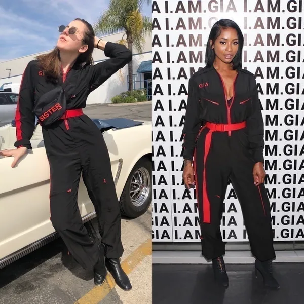I.AM.GIA Jumpsuit Burn Boiler‎ 2.0 Suit Coverall Utilitarian Black Red XS GUC - Image 10