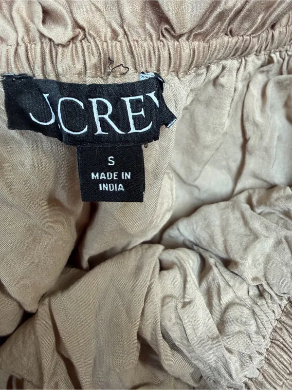 J Crew Crinkle Maxi skirt size small - Image 6