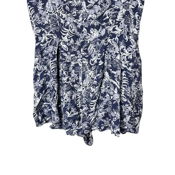 Kimchi Blue Romper Womens Blue Floral Urban Outfitters Size 8‎ - Image 3