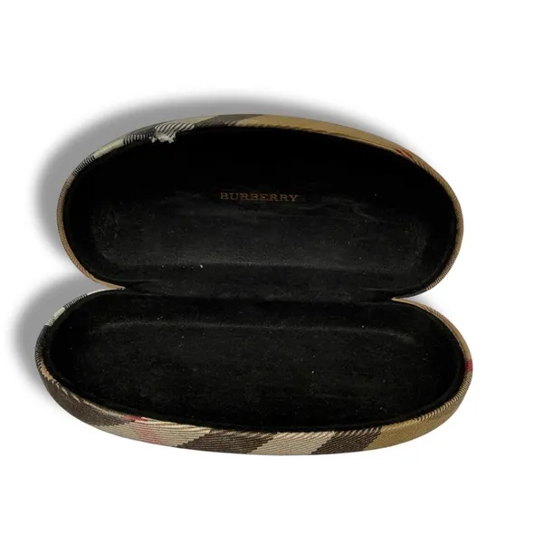 Burberry‎ Eyeglasses Case Beige Nova Check Travel Storage Accessory - Image 3