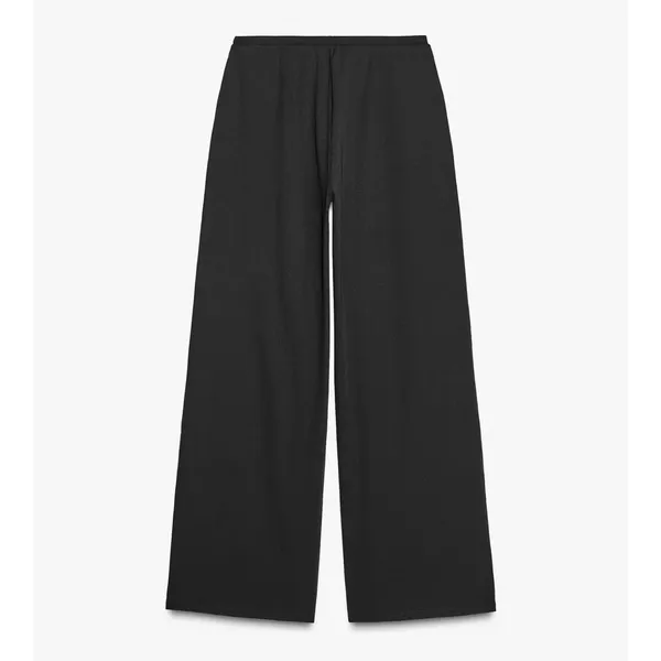 Zara NWT stretchy black wide leg drawstring pants - Image 6
