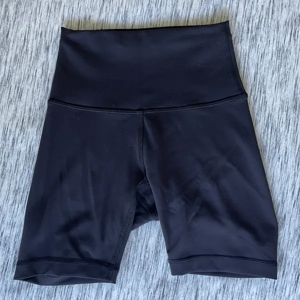 Black Biker Shorts - Image 2