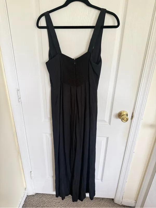 Reformation Wide Leg Black Jumpsuit - Image 6