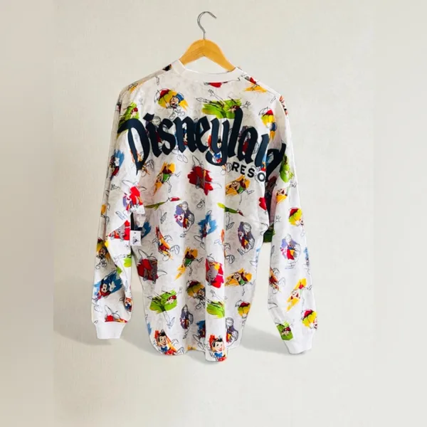 Disney Parks Ink & Paint Spirit Jersey featuring classic animated characters - Image 14
