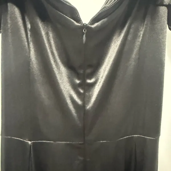Elegant Strapless Black Dress Size XXL - Image 7