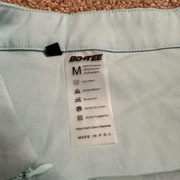 Bo + Tee‎ Light Blue Skirt Size Medium - Image 3