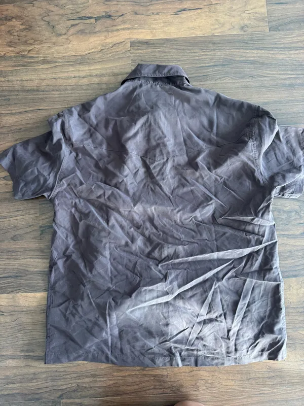 Men’s brown Abercrombie button up - Image 2