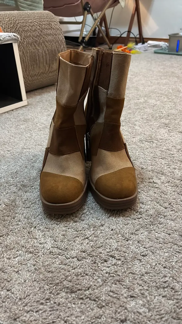 Target Patchwork Boots - Image 3