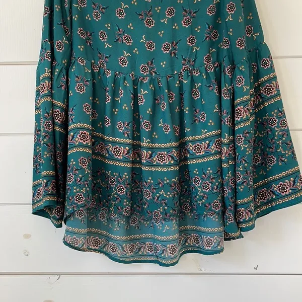 Altar’d State Floral Boho Peasant Top Small - Image 6