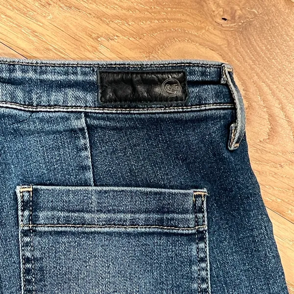 AG × Vintage Stevie Anthropologie‎ Ankle Button Up Jeans Size 28 - Image 9