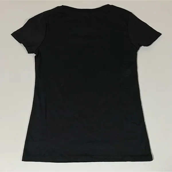 Black Red ‘Mulan: Honor To Us All’ Movie Graphic Short Sleeve T-Shirt Top Blouse Tee Size S 🌹✨ - Image 4