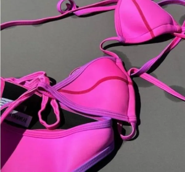 Hoaka Pink & Purple Ombre Bikini Set - Image 4