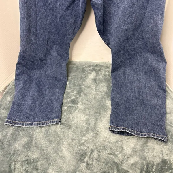 Torrid Premium Denim Boyfriend Stretch Jeans Size 18 Butterfly Patch - Image 7
