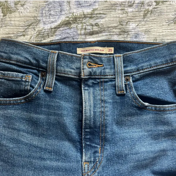 High Rise Levi’s Mom Jeans  - Image 3