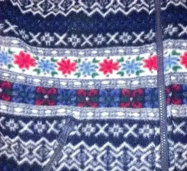 VINTAGE Cambridge Dry Goods Malden Mills Women’s MEDIUM Polar Fleece Sweater - Image 3
