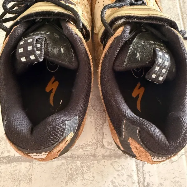 Specialized Taho ATB Cycling Shoes Brown Black Suede Mountain Bike Sneakers Sz 9 - Image 8