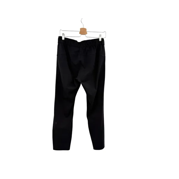Lululemon On The Fly Pants Black Luxtreme Drawstring Stretch‎ Size 6 - Image 6