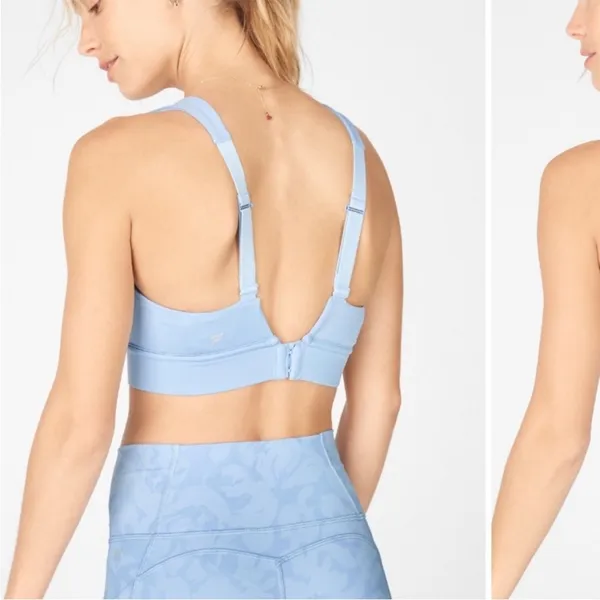 Fabletics Light Blue Sports Bra - Image 2