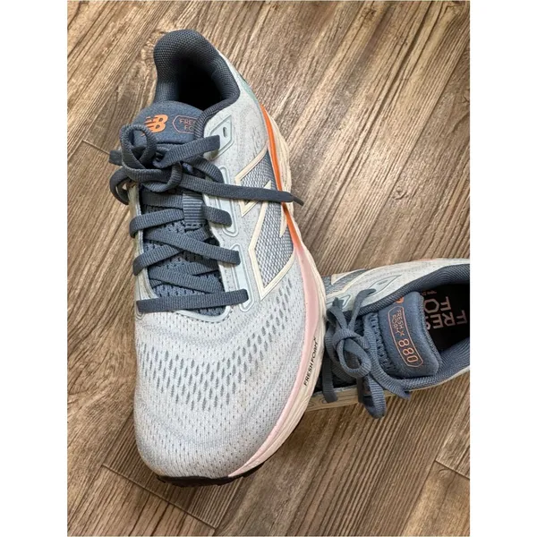 New Balance Fresh Foam X 880v14 Running Shoes Blue White Orange Women 8 Men 6.5 - Image 6