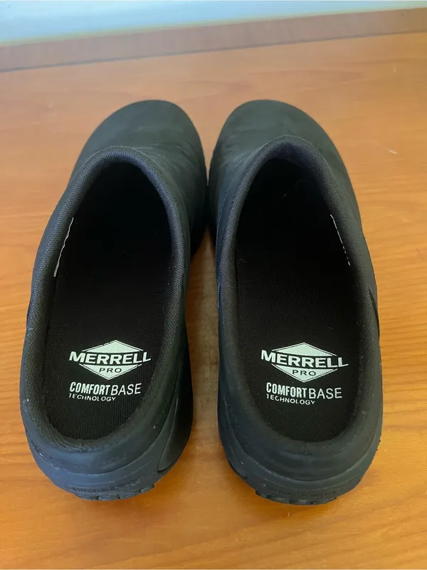 Merrell Women’s Encore 2 AC + Moc black mules clogs size 7.5 - Image 5