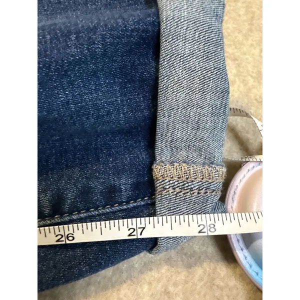 American Eagle Skinny Jeans Medium Wash Blue Denim Women Size 8 Regular - Image 10