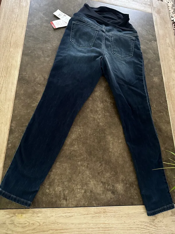 Over The Belly Skinny Maternity Jeans - Isabel Maternity byIngrid super stretch - Image 8