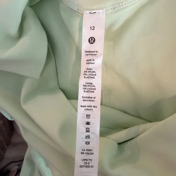 Lululemon Align HR Pant 28" Size 12 Kohlrabi Green NWT Yoga Sporty LW5CTIS - Image 7